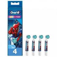 Recarga Escova Elétrica ORAL-B Kids Spiderman (4 unidades)