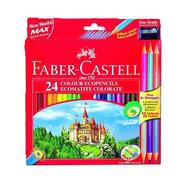 Caixa Lápis de cor 24 + 3 Bicolor Faber Castell