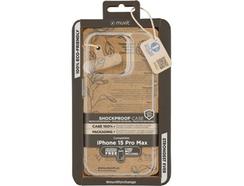Capa para iPhone 15 Pro Max MUVIT FOR CHANGE Shockproof Transparente