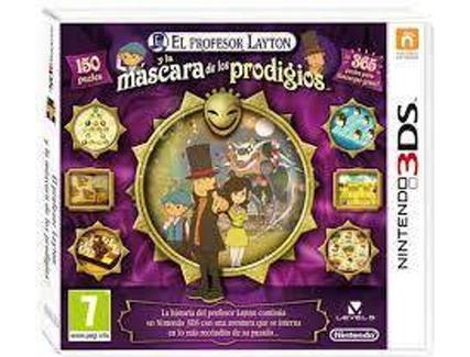 Juego Nintendo 3DS Profesor Layton Y La Mascara de los Prodigios (Capa Espanhola)