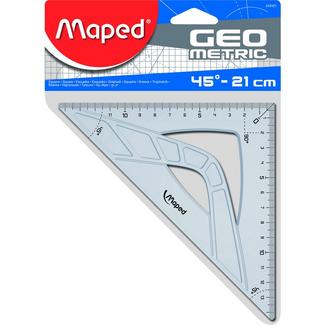 Esquadro Geo Metric Maped 45º 21 cm
