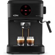 Solac Taste Control Máquina de Café Expresso 20 Bares Preta