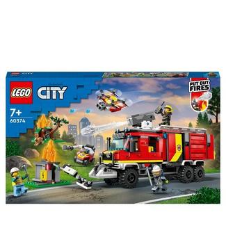 LEGO City Camião de Controlo de Incêndios – set de construção que inclui camião dos bombeiros com drones terrestres e aéreos