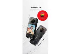 Action Cam INSTA360 X3 + SD 64GB 360º (4 K – Wi-Fi e Bluetooth)