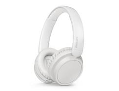 Auscultadores Bluetooth True Wireless PHILIPS TAH5209WT (Over Ear – Microfone – Noise Cancelling – Branco)