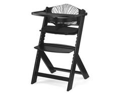Cadeira Alta KINDERKRAFT Enock + Almofada (Branco + Preto)