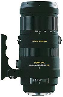 Objetiva SIGMA 120-400mm APO OS (Encaixe: Nikon F – Abertura: f22 – f/4.5-5.6)