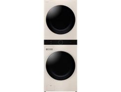 Máquina de Lavar e Secar Roupa LG WT1210EEF (12/10 kg – 1400 rpm – Creme)