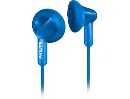 Auriculares com Fio PHILIPS SHE3010BL (In Ear – Microfone – Azul)