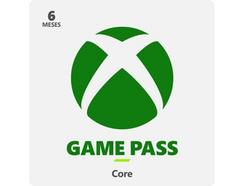 Cartão MICROSOFT Xbox game Pass Core 6M (Formato Digital)