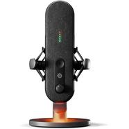 SteelSeries Alias Microfone USB para Gaming Streaming e Podcast com Cancelamento de Ruído
