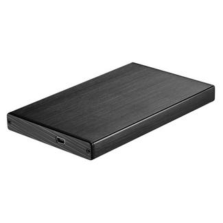 Caixa HDD Tooq 2.5″ SATA (9,5mm) – USB 3.0/3.1 Gen 1 Preto Metalizado