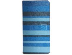 Capa TUCANO Leggero Stripes iPhone 6, 6s Azul