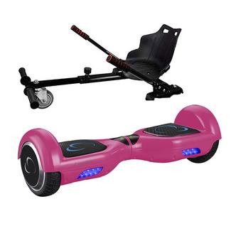 Patinete eléctrica hoverboard X3 + Go-Kart Pro 2.0 SmartGyro Rosa