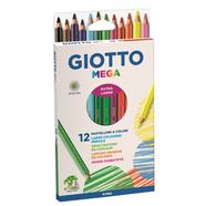 Lápis de Cor Giotto Mega Caixa 12 unidades