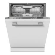 Máquina de Lavar Loiça Encastrável Miele G 7197 SCVi XXL 125 AutoDos com PowerDisk 3º Cesto de 14 Conjuntos e de 60 cm