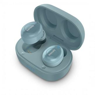Auriculares Bluetooth True Wireless PHILIPS TAT2205 (In Ear – Microfone – Azul)