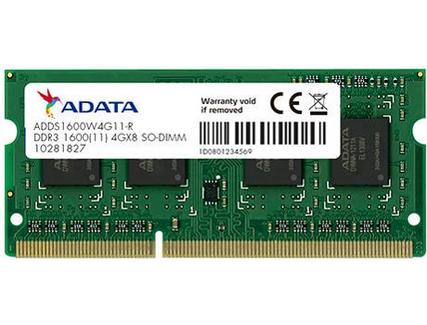 Memória RAM DDR3 ADATA 4GB 1600MHz