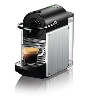 Máquina de Café DELONGHI Nespresso EN124S Pixie (19 bar – Inox)