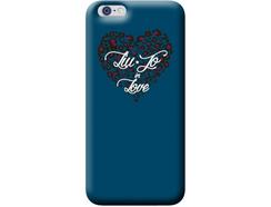 Capa LIU.JO Hard Heart iPhone 6, 6s Azul