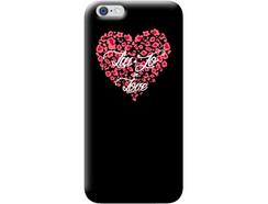 Capa LIU.JO Hard Heart iPhone 6, 6s Preto