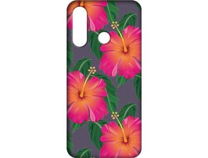 Capa Huawei P Smart+ 2019 FUNNY CASES Flores Multicor