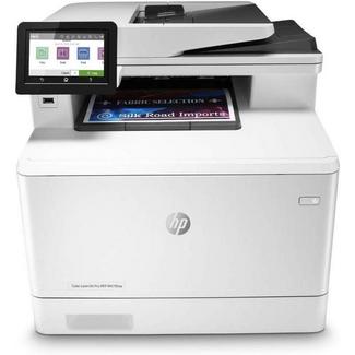 Impressora Multifunções HP Color LaserJet Pro M479fnw Wi-Fi e Fax Branco