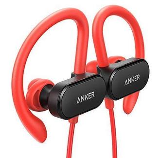 Anker SoundBuds Curve Bluetooth Auriculares Vermelho