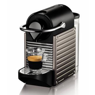 Máquina de Café KRUPS Nespresso XN304T Pixie (19 bar – Prateado)
