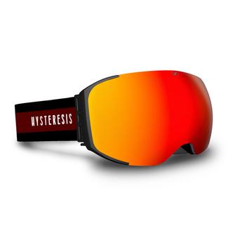 Máscara de esqui/snowboard Magnet Freeride Hysteresis Vermelho