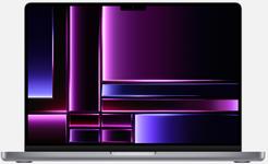 MacBook Pro APPLE Cinzento Sideral (14” – Apple M2 Pro 12-core – RAM: 16 GB – 1 TB SSD – GPU 19-core)