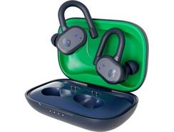 Auriculares True Wireless SKULLCANDY Push Active (In Ear – Azul/Verde)