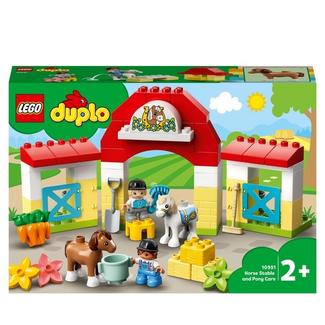 LEGO Duplo Town: Estábulo de Cavalos e Cuidar dos Póneis