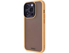 Capa para iPhone 14 Pro Max ARTWIZZ IcedClip Laranja