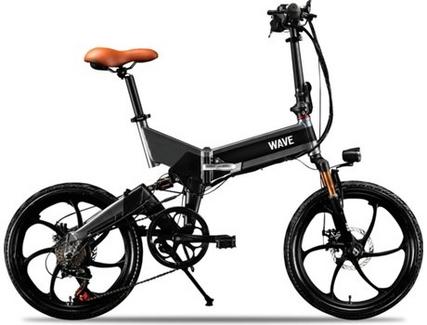 Bicicleta Elétrica WAVE Z Preto (Velocidade Máx: 25 km/h | Autonomia: 30 km)
