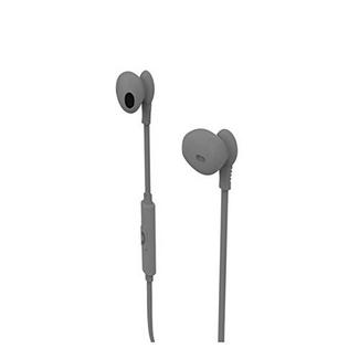 Auriculares Com fio MUVIT M1C (In Ear – Microfone – Cinza)
