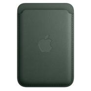 Apple – Carteira APPLE FineWoven com MagSafe para iPhone – Verde Perenne