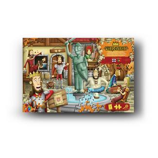 Puzzle Reis de Portugal - Dinastia de Borgonha 200 Peças
