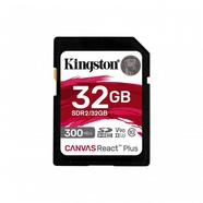 Cartão MicroSDXC KINGSTON React Plus (32 GB – 300 MB/s – UHS-II)