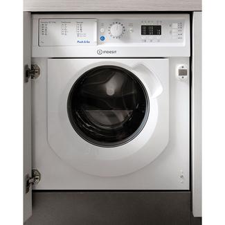 Máquina de Lavar Roupa Encastre INDESIT BI WMIL 71252 (7 kg – 1200 rpm – Branco)