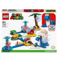 LEGO Super Mario Set de Expansão: Praia da Dorrie Kit de Construção Brinquedo Colecionável para 6+ Anos