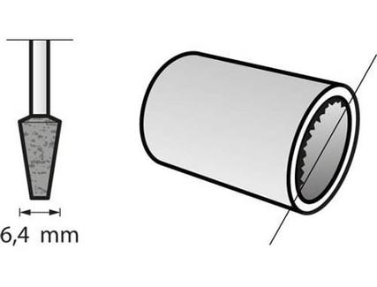 Pedra de esmerilar de óxido de alumínio, de 6,4 mm BOSCH Mpx3 5000953 Muela Afilado/Amolad
