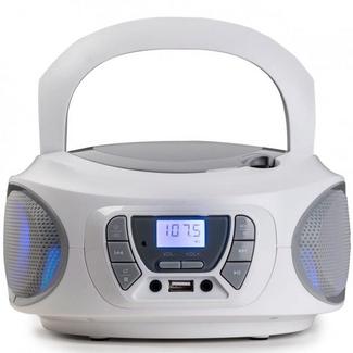 Rádio Boombox FONESTAR Boom One (Branco – Digital – Bluetooth)