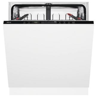 Máquina de Lavar Loiça Encastre AEG FSE63307P (12 Conjuntos – 54.6 cm – Painel Preto)
