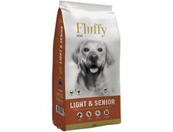 Ração Seca para Cão FLUFFY Dog Light & Senior 15kg