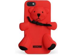 Capa MOSCHINO Bear Gennarino iPhone 5, 5s, SE Vermelho