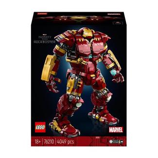 LEGO Marvel Hulkbuster 76210 Kit de construção Projeto de construção Iron Man Hulkbuster MK44 para adultos (4049 peças)