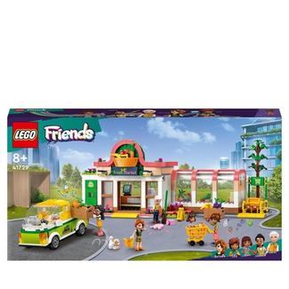LEGO Friends Mercearia Biológica – brinquedo de construção com 4 minibonecos(as) e 1 microboneco(a)