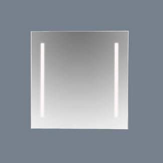 Espelho de casa de banho quadrado com LED perimetral Kate 80 x 80 cm