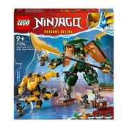 Set de construção Mechs da Equipa Ninja de Lloyd e Arin Dragons Rising LEGO Ninjago